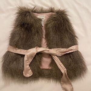 Crewcuts furry vest